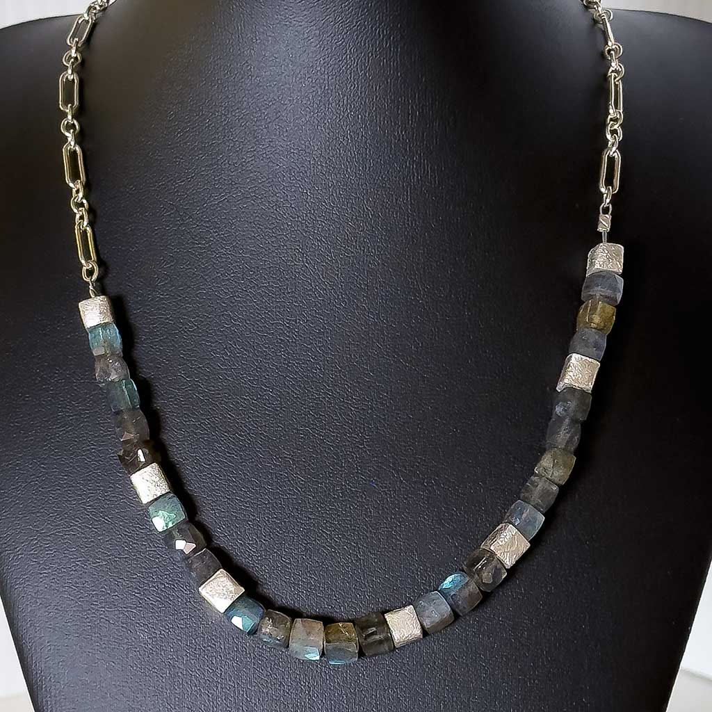 Labradorite & Silver Necklace