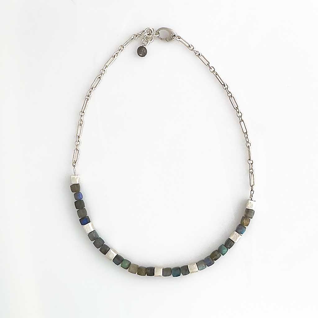 Labradorite & Silver Necklace