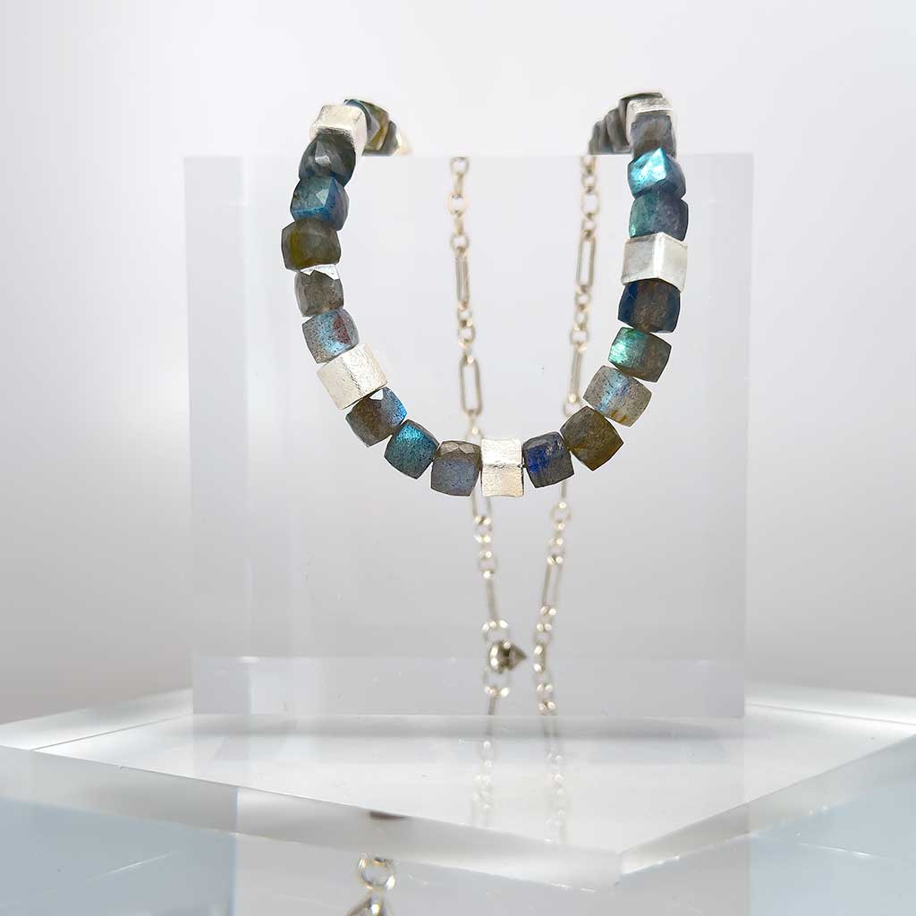 Labradorite & Silver Necklace