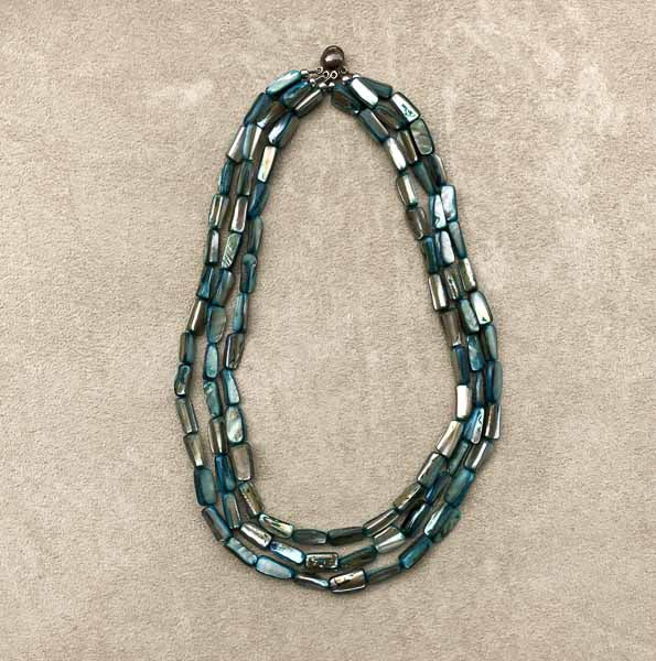 Turquoise Mother of Pearl Necklace