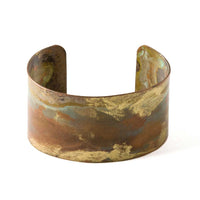 Rust Gold Cuff Bracelet -  - 1
