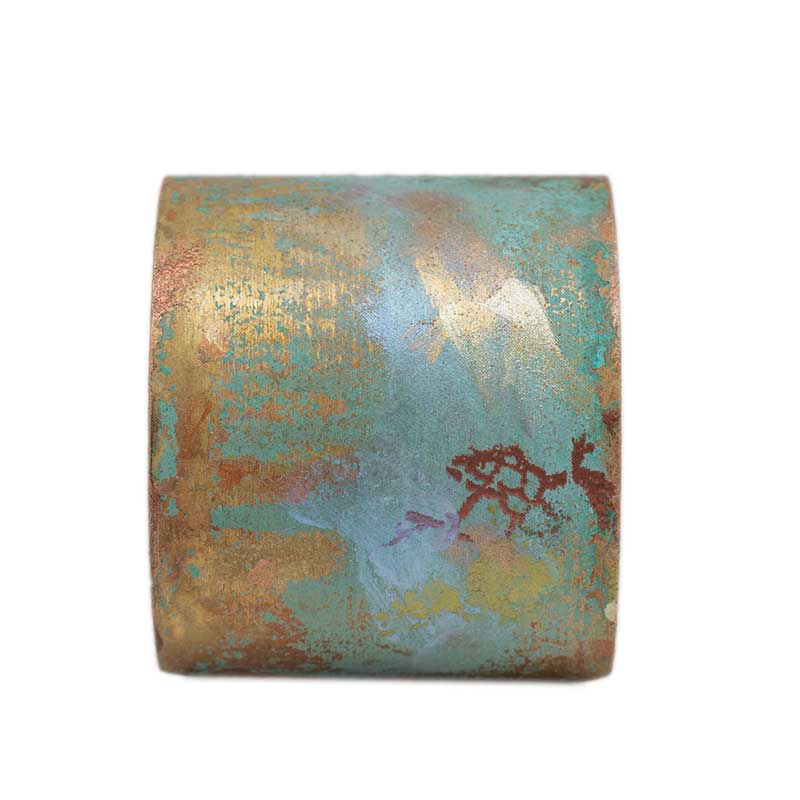 Iridescent Patina Cuff - Version 4